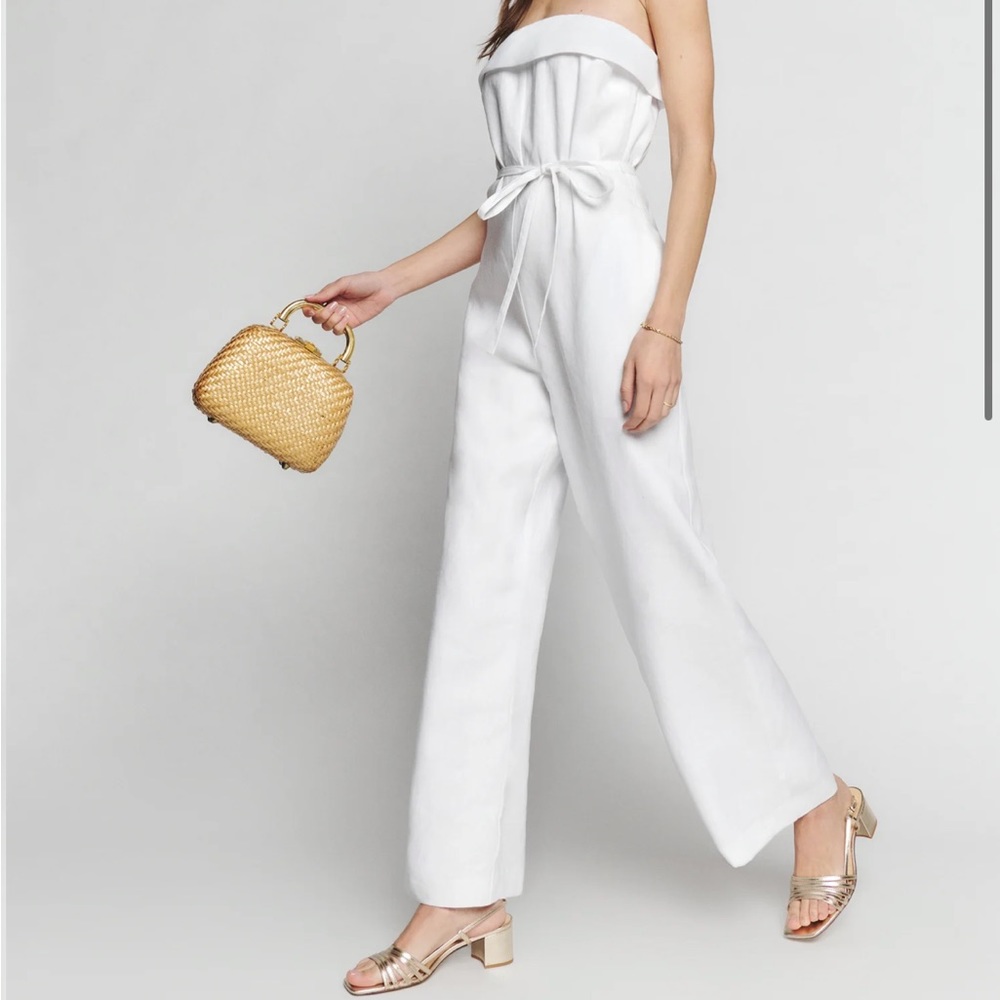 Reformation Taylor jumpsuit 😍 xs - Picture 5 of 6